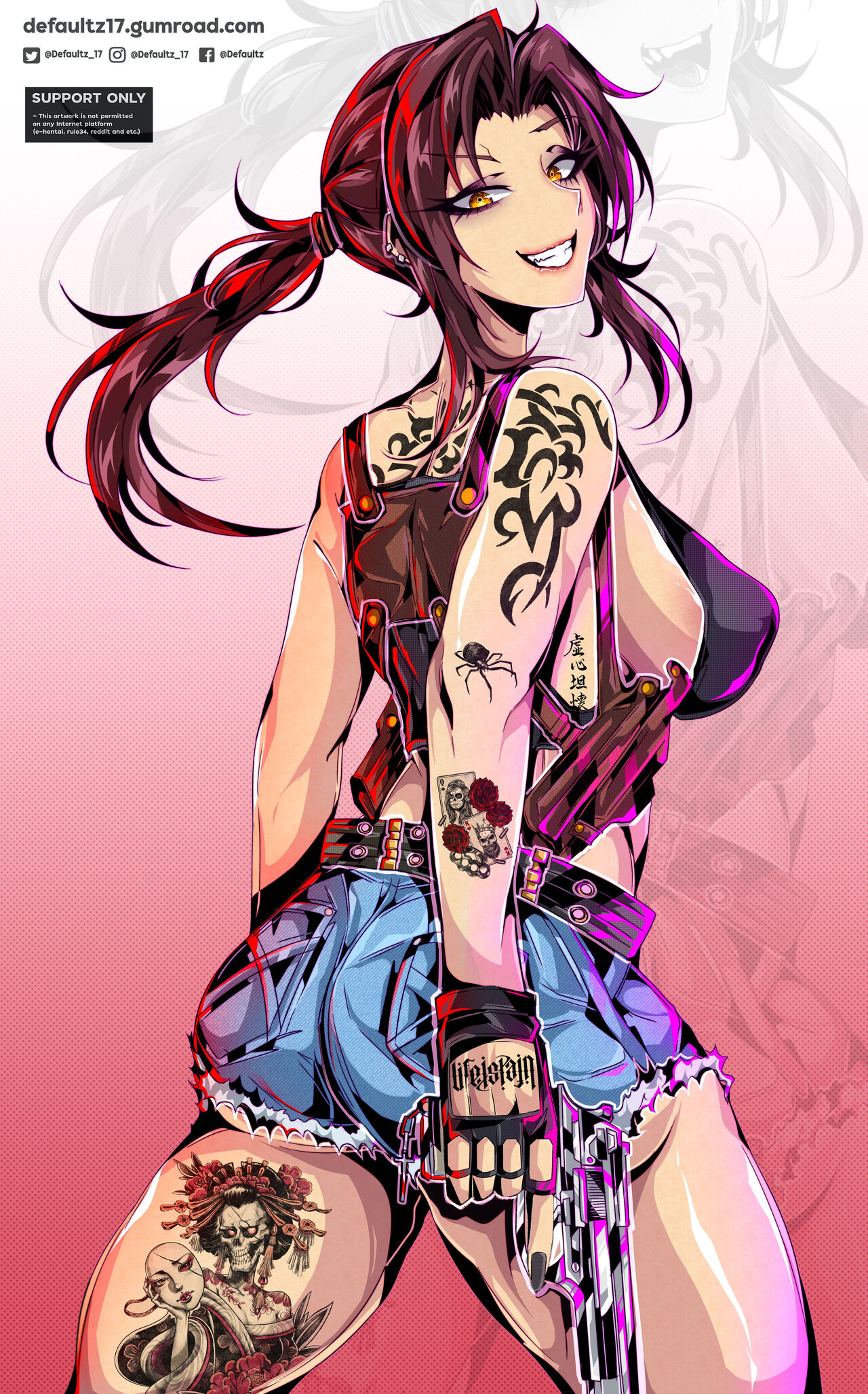 2023 Revy Blacklagoon Gumroad Rewards page 3 full