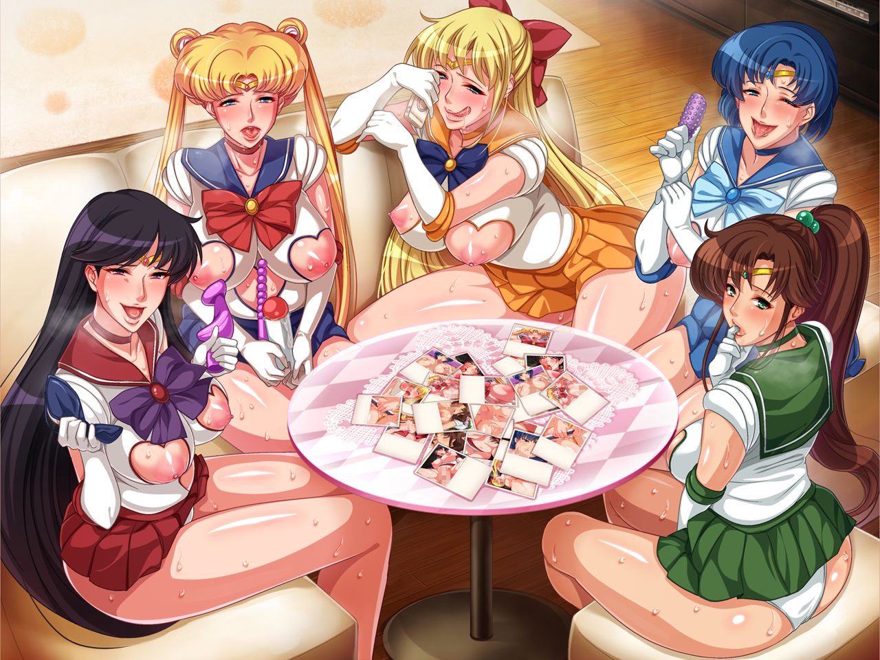 Sailor Moon Harem page 2 full