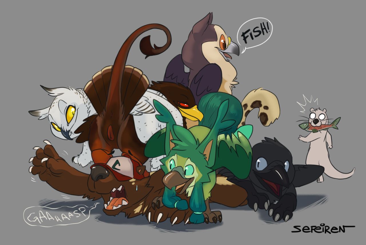 Female Gryphon Portfolio Sefeiren / Frisky Ferals page 7 full