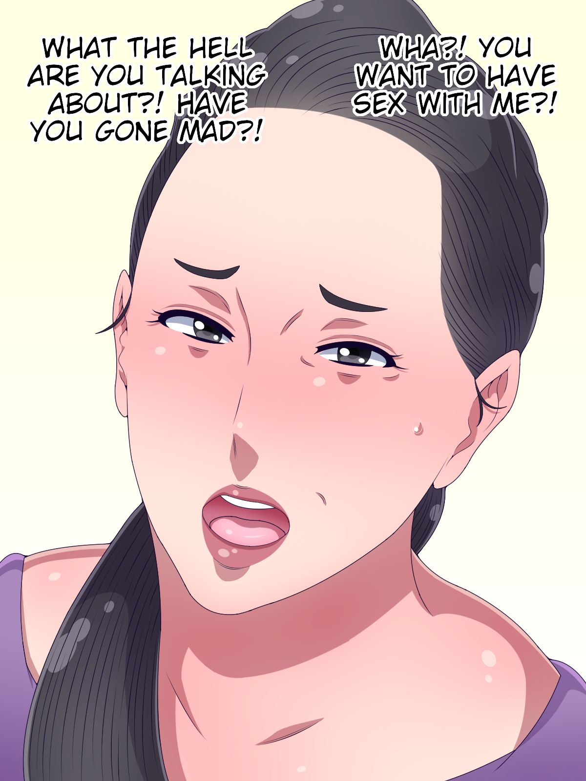 Kaa-chan ni Sex o Onegai Shite Mita | I tried asking my mom to have sex with me page 2 full