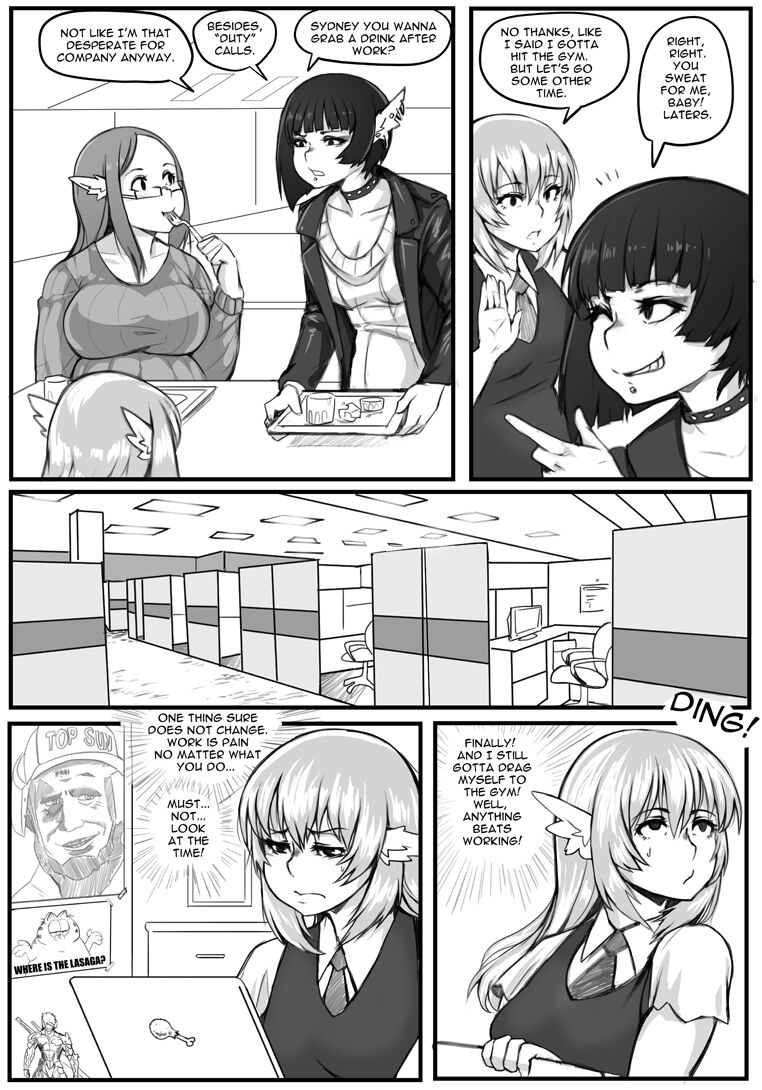 No Lunch Break! page 7 full