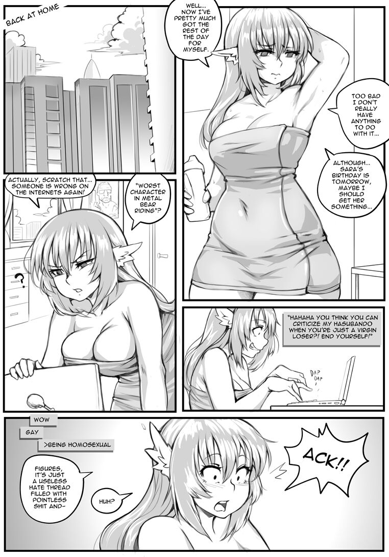No Lunch Break! page 9 full