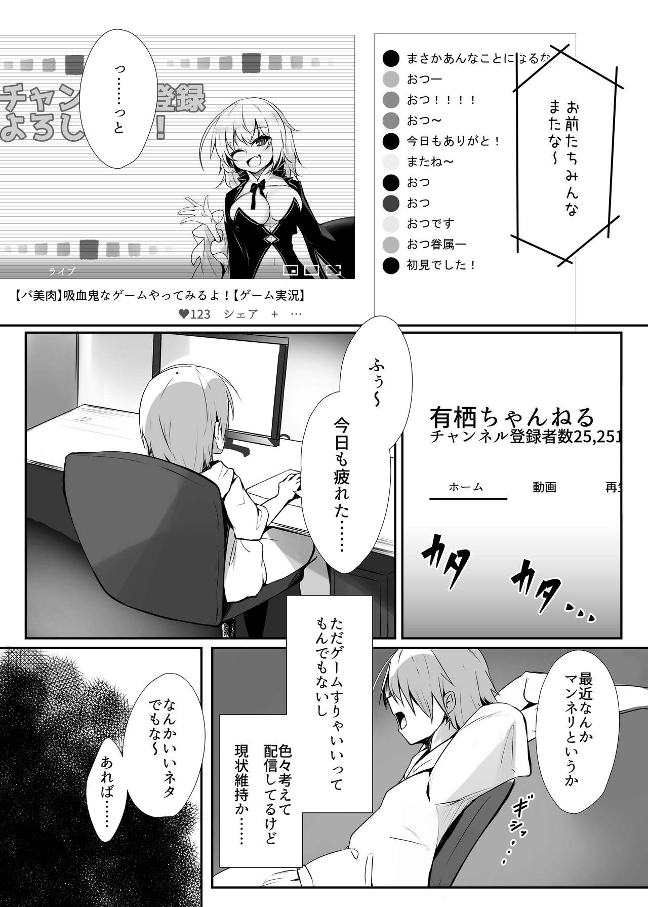 リ美肉したVtuberがメスに堕ちるまで page 2 full
