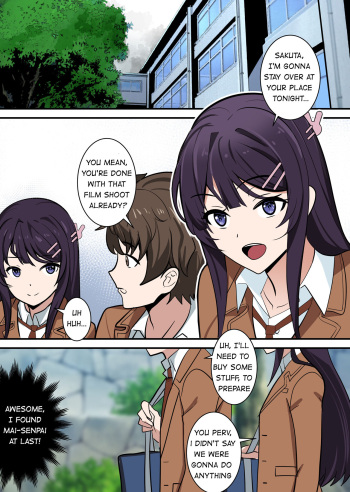 Possessing Sakurajima Mai and Cucking Her Lover cover