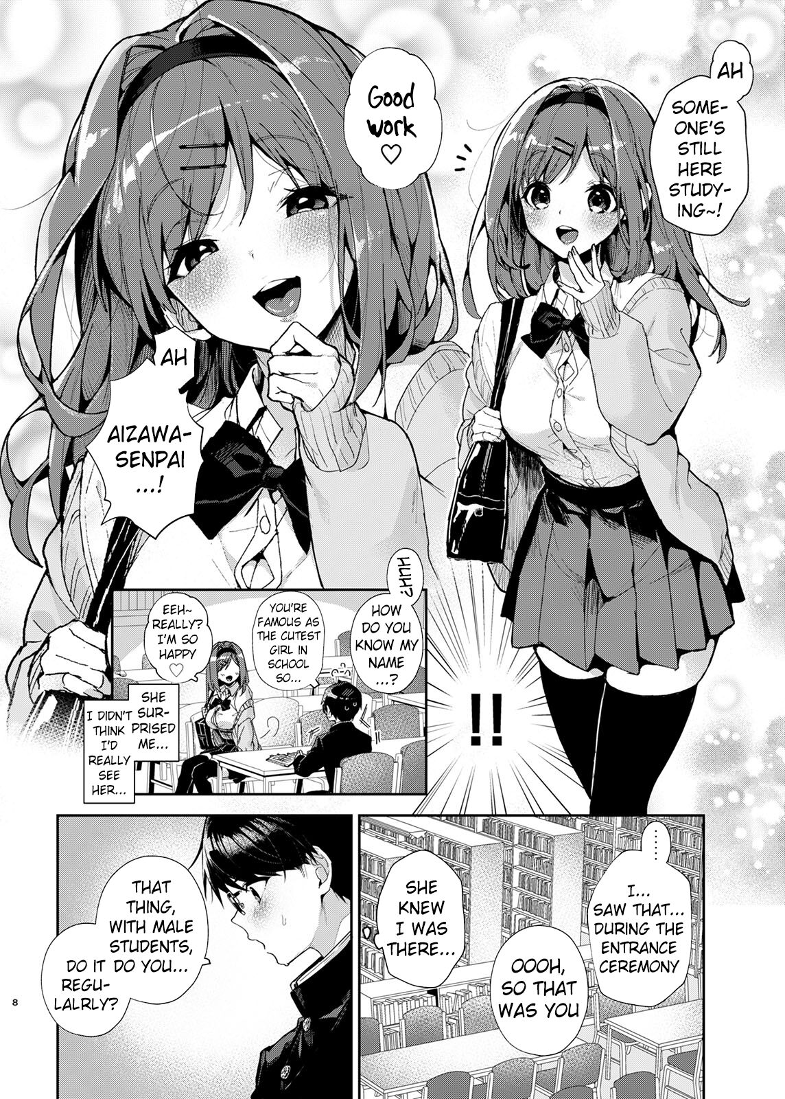 Yuutousei-kun, Ecchi na Onee-san ni Amayakasaremakuri | An Honor Student Getting Spoiled Rotten by a Lewd Onee-San page 9 full