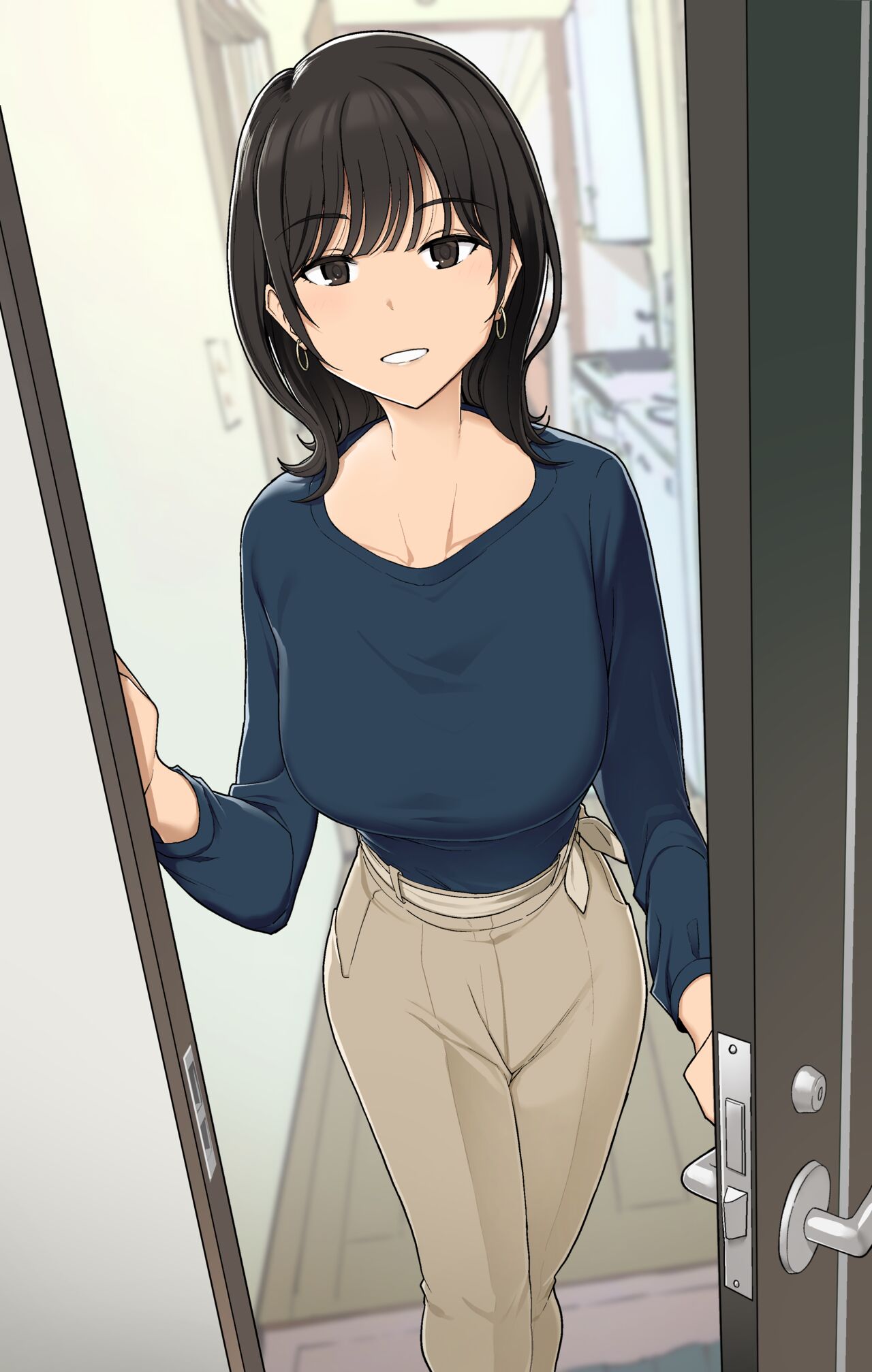 Takuhaibin no Uketorikata ga Dandan Darashinaku Natte Iku OL-chan page 5 full