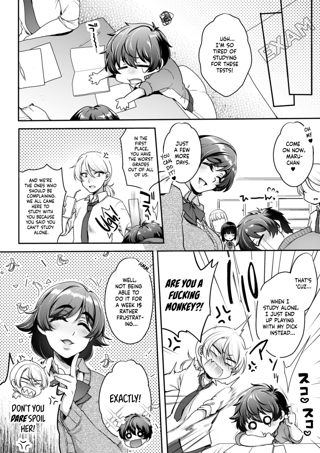Shiritsu Futanari Gakuen 2-nen F-gumi Nakayoshi Tomodachinpo page 5 full