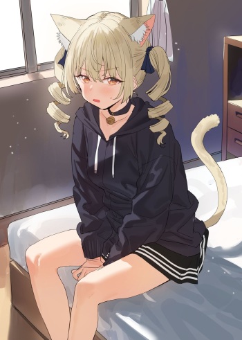 オリねこちゃんのおまけえっち漫画 cover