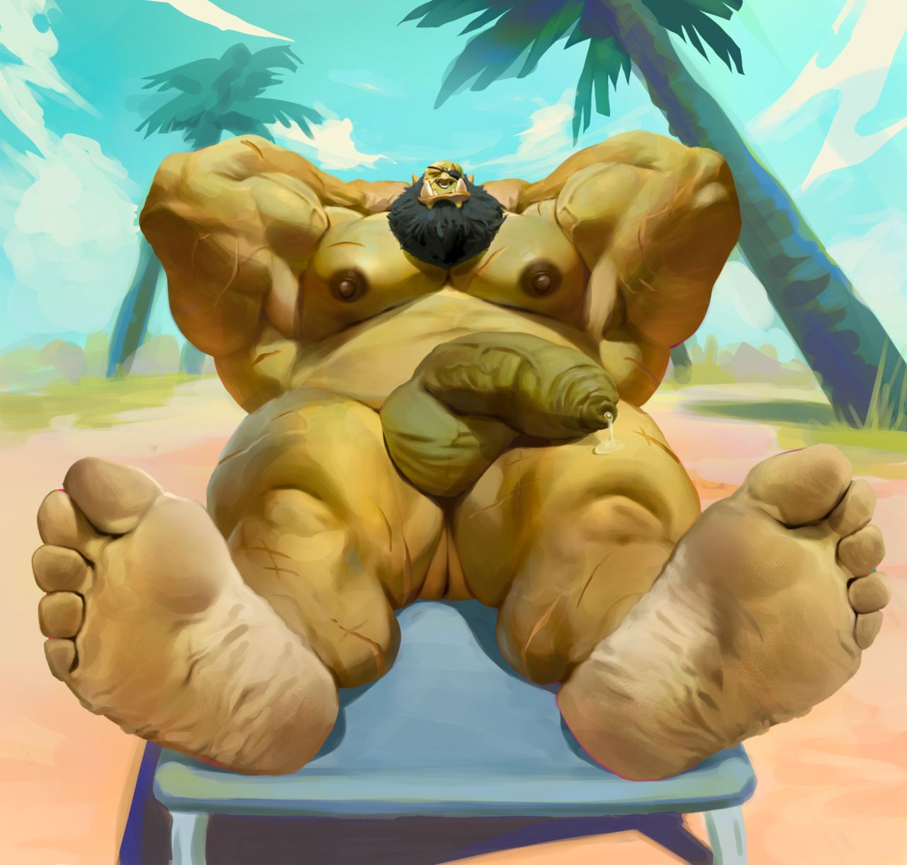 Orc at the Beach page 3 full