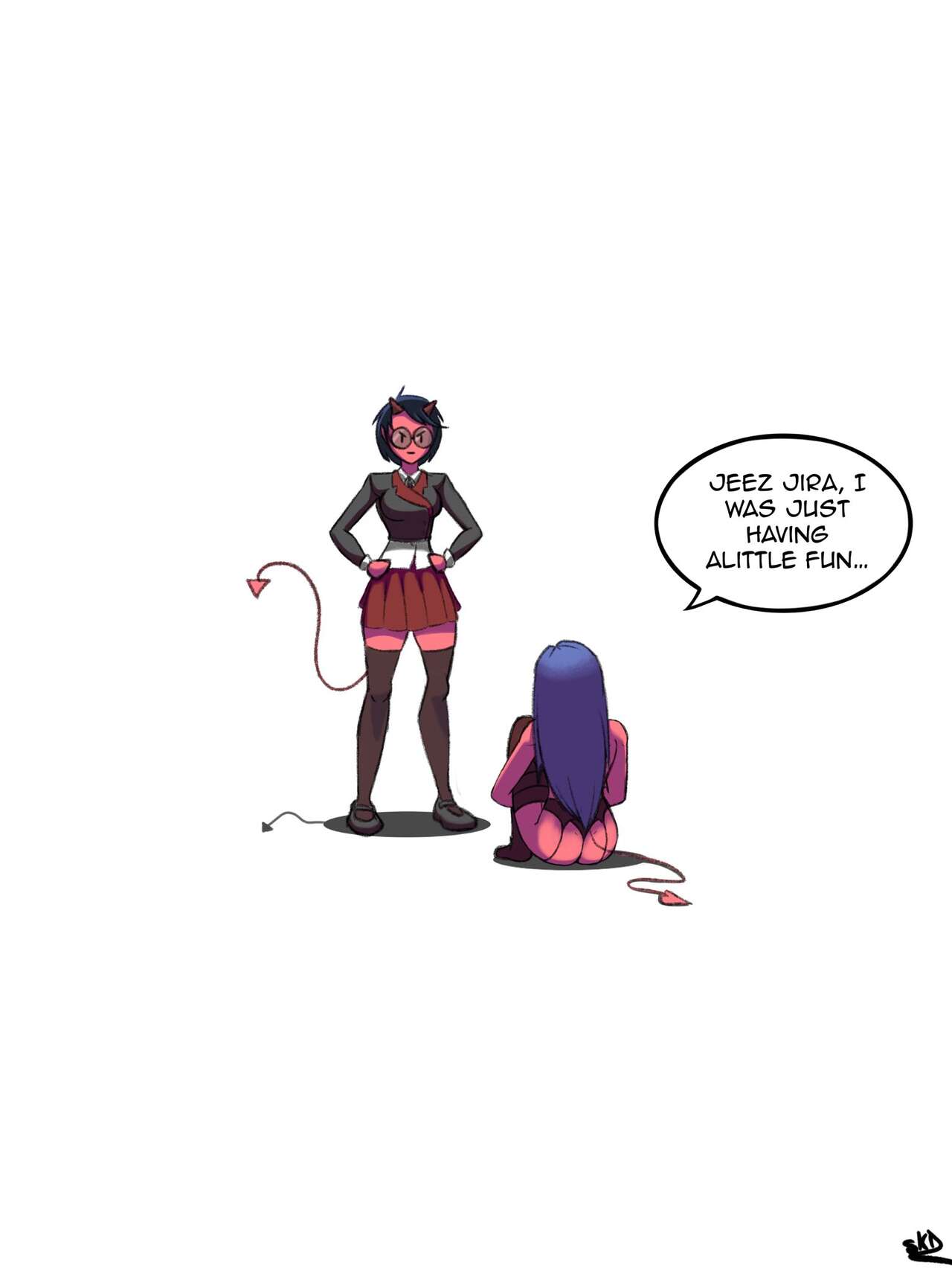 Ina, Jira, &amp; Medora Strip Games page 7 full