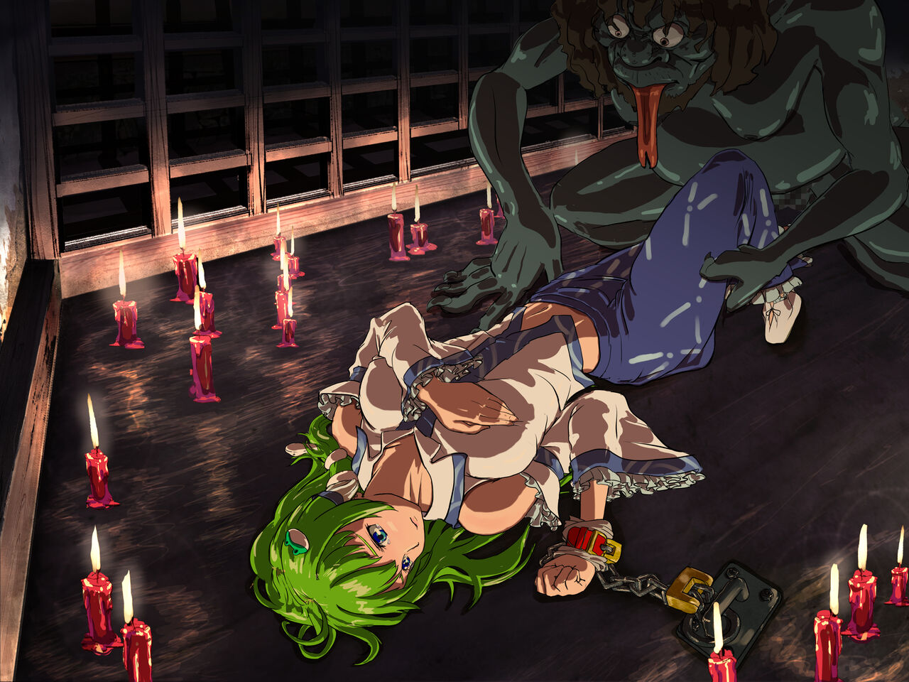 Sanae Kochiya and the Zashiki Prison page 2 full
