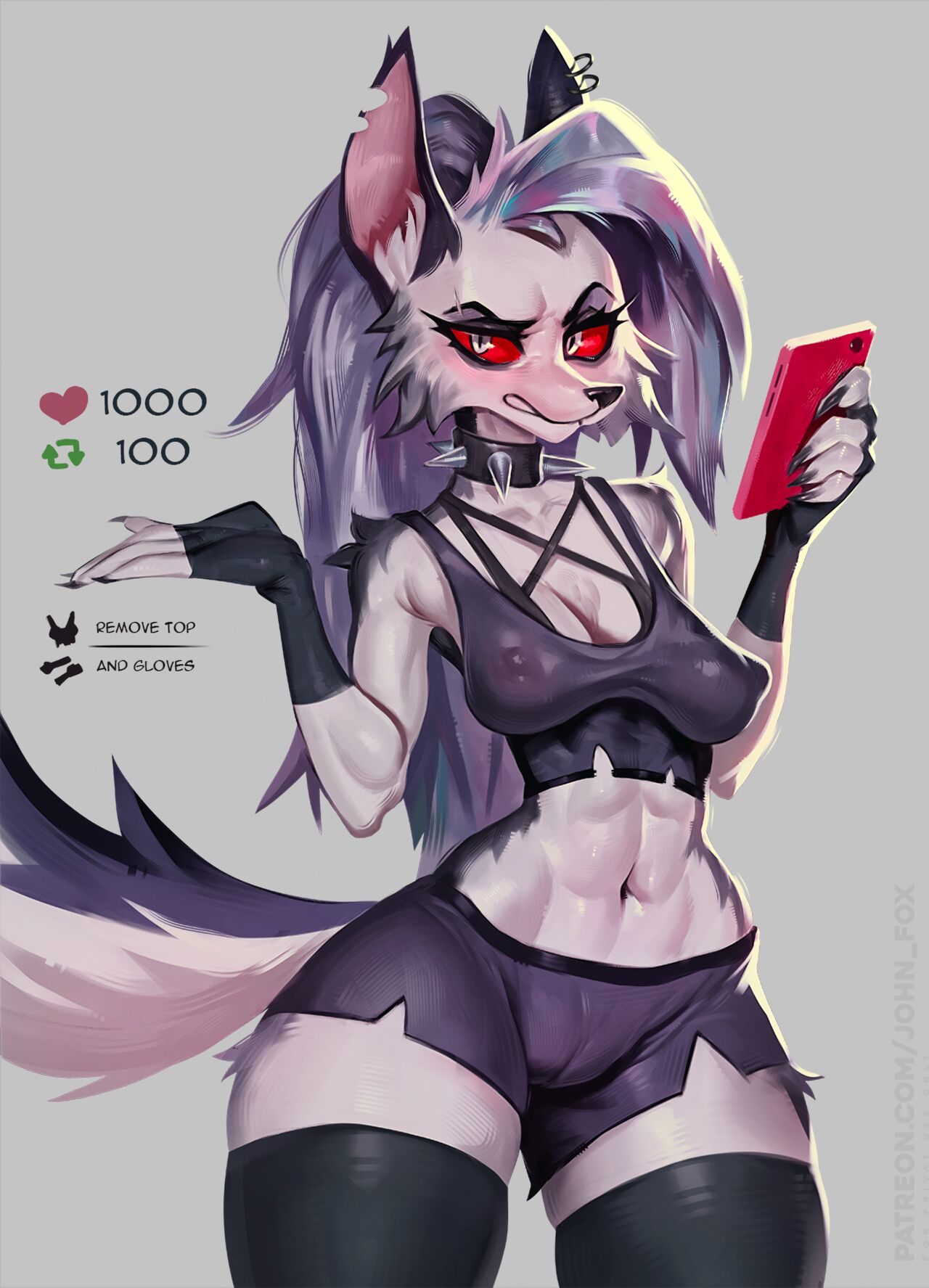 Loona's Strip game page 1 full