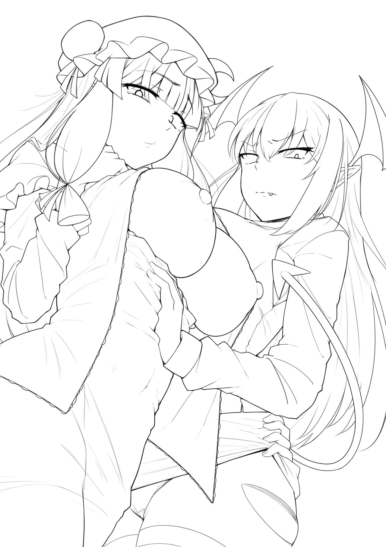 Ana to Muttsuri Dosukebe Daitoshokan 5 | 구멍과 무뚝뚝한 개변태 대도서관 5 page 2 full