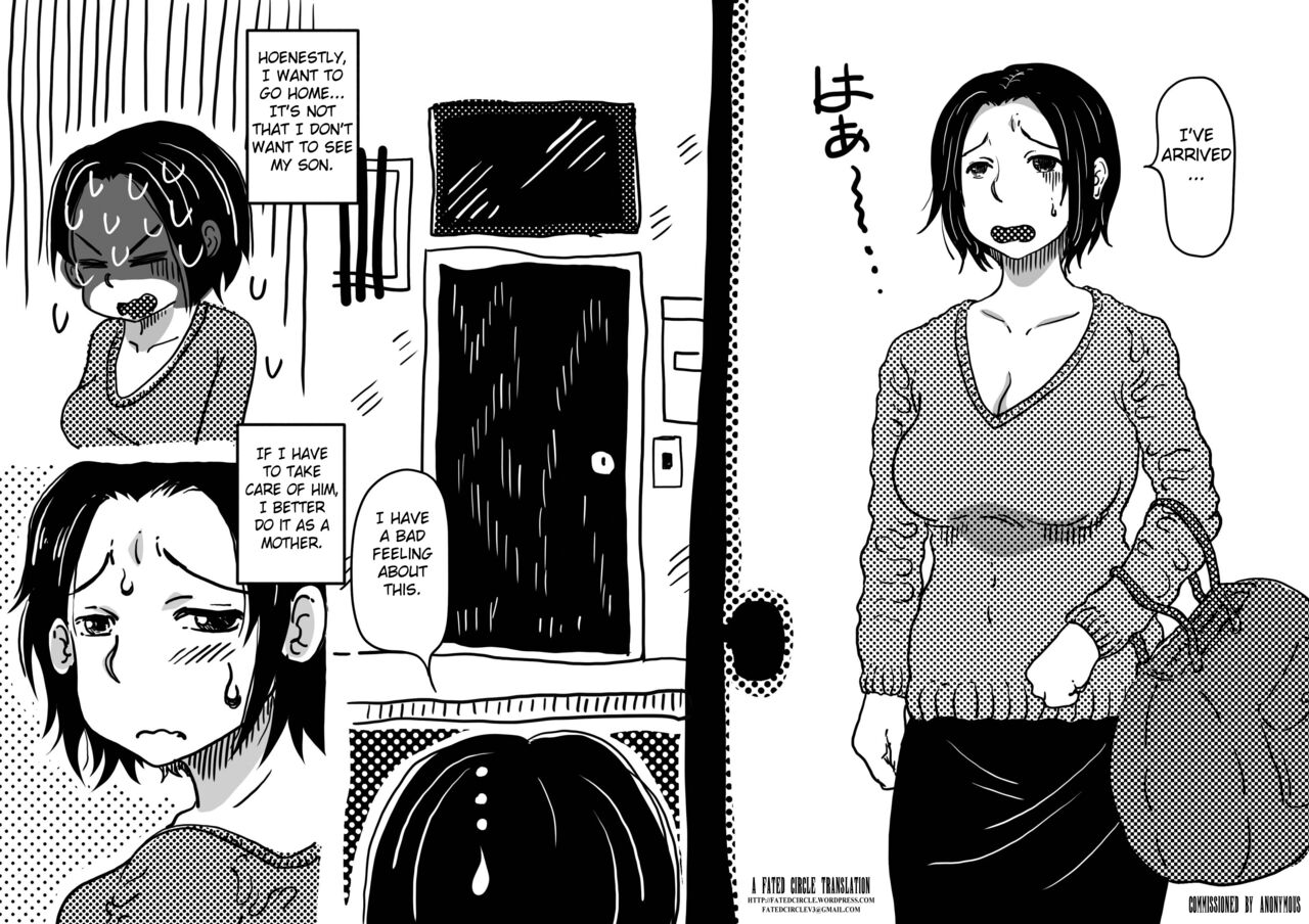 Hajimete no AV Ninkatsu Rei no "Ano Okaa-san" ga Musuko no Adult Video de Nakadashi Sarete Ninshin Saserarete Shimau Hanashi. page 2 full
