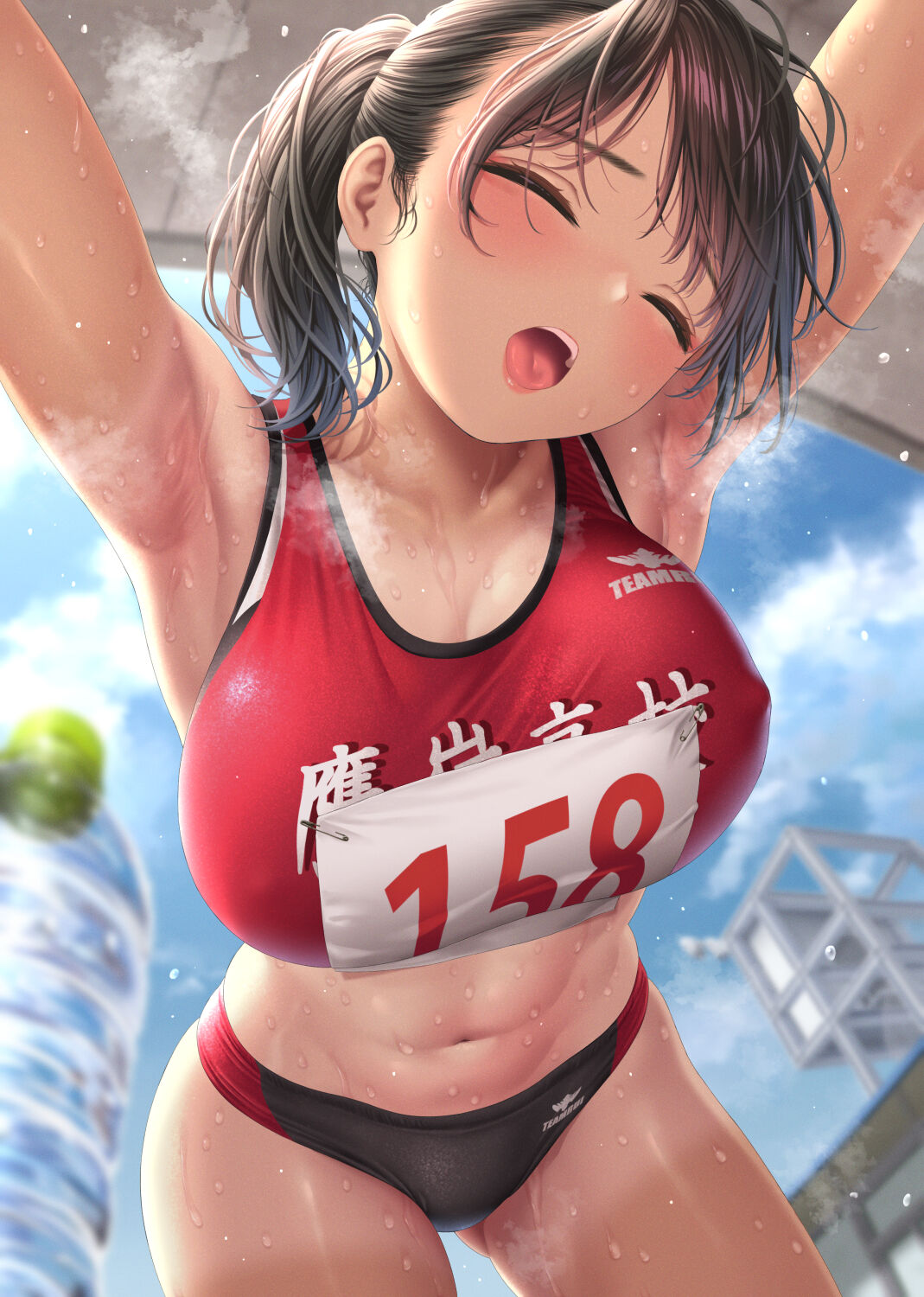 Kyougigo ni Ikigire shiteiru Rikujoubu JK-san page 8 full