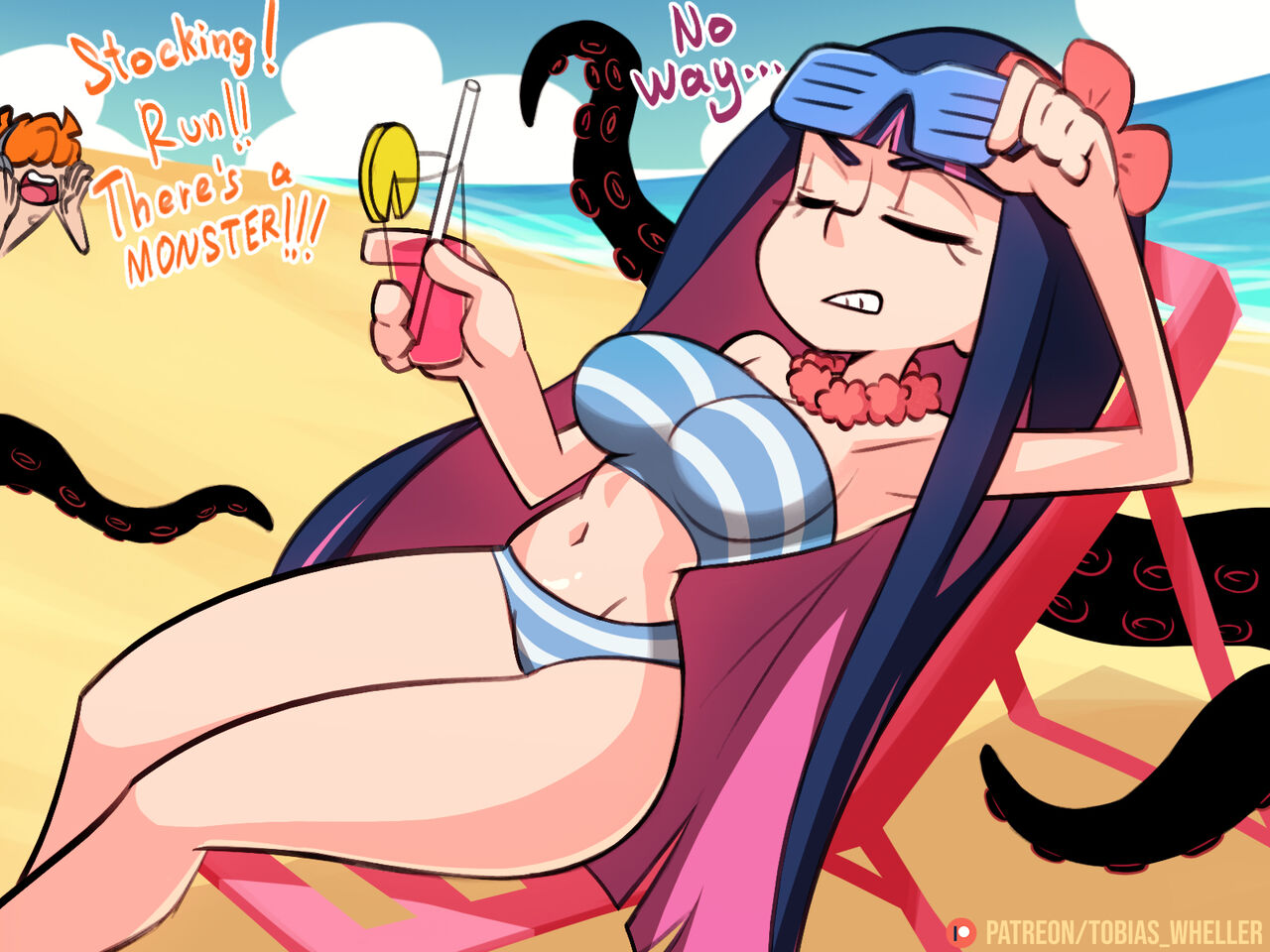 Stocking at the Beach page 1 full