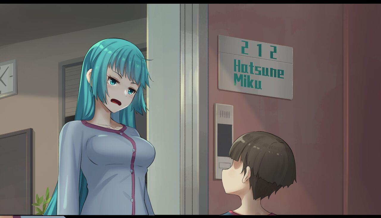 Hatsune Miku and a boy page 2 full