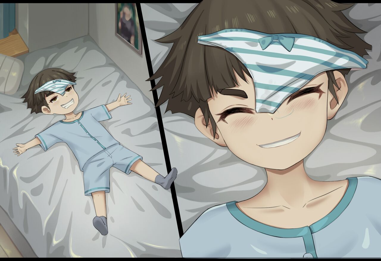 Hatsune Miku and a boy page 7 full