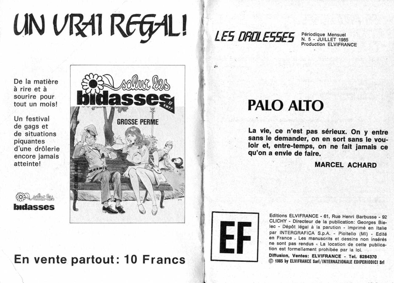 PFA - Les drôlesses #05 Palo Alto - b Week-end de terreur page 2 full