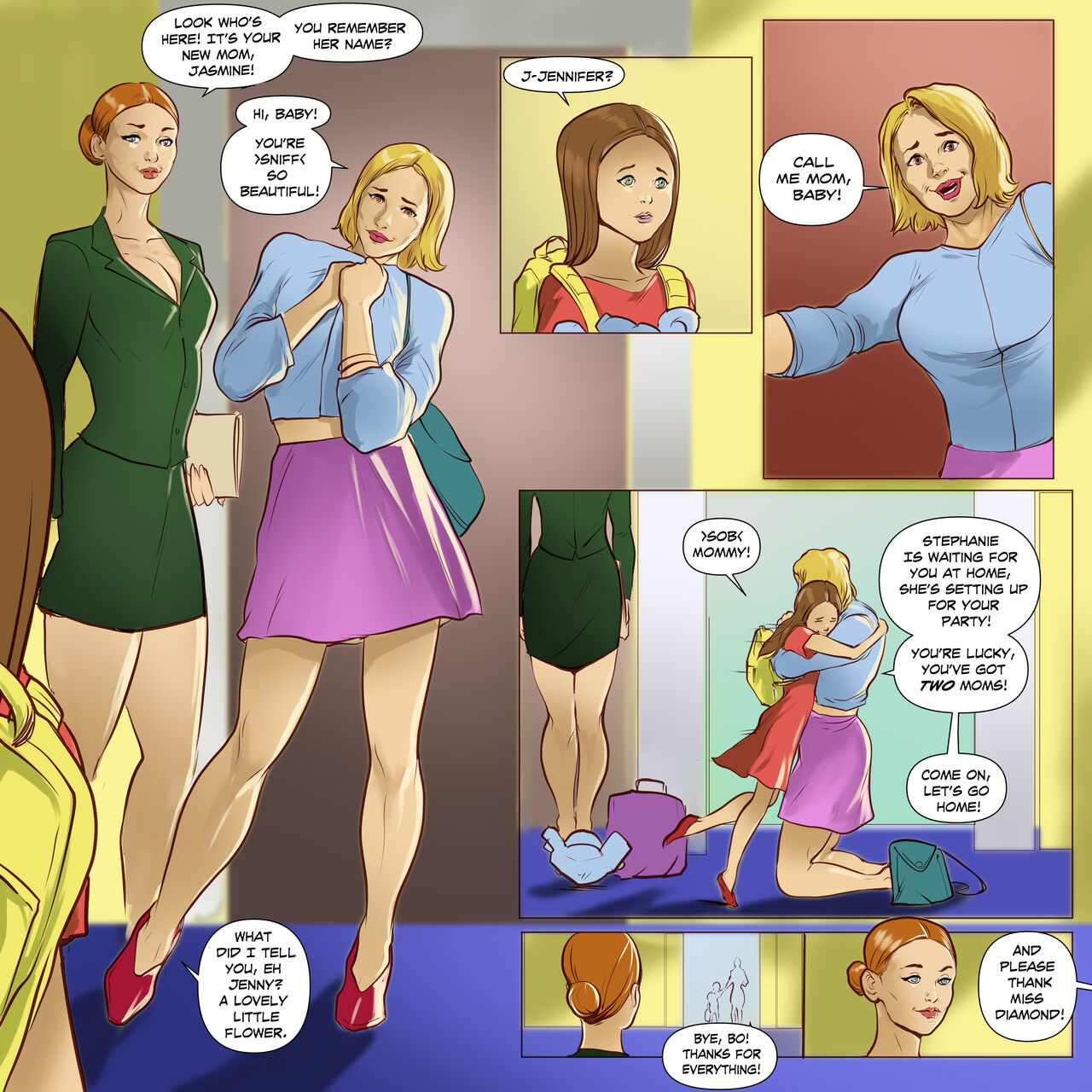 Miss Diamond's Custody Agency page 10 full