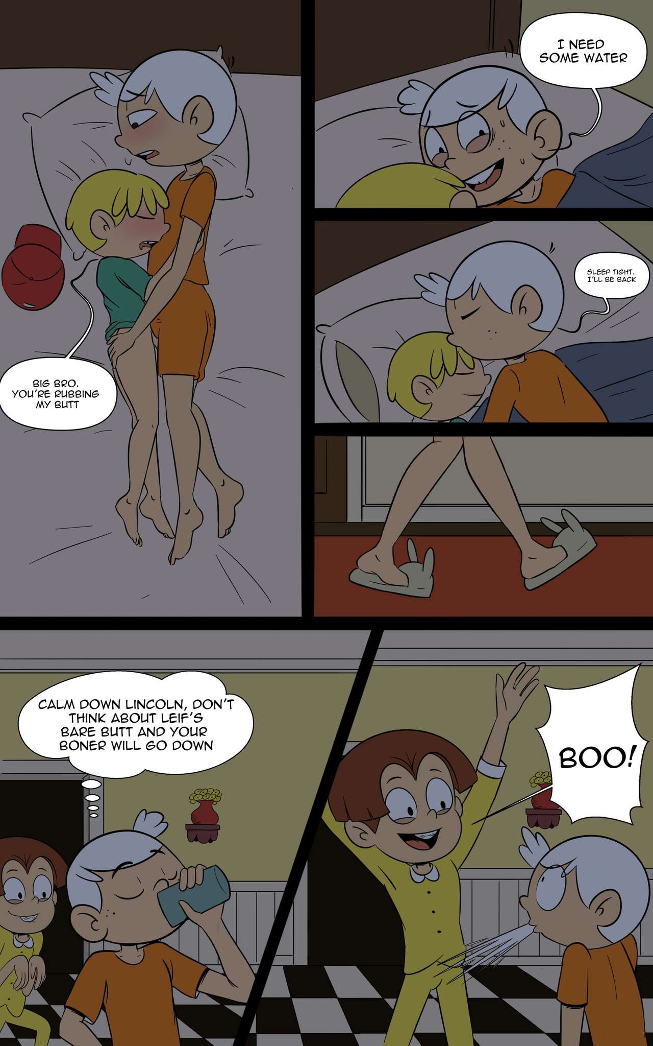 ?Monocromia? The Loud House YAOI comic page 10 full