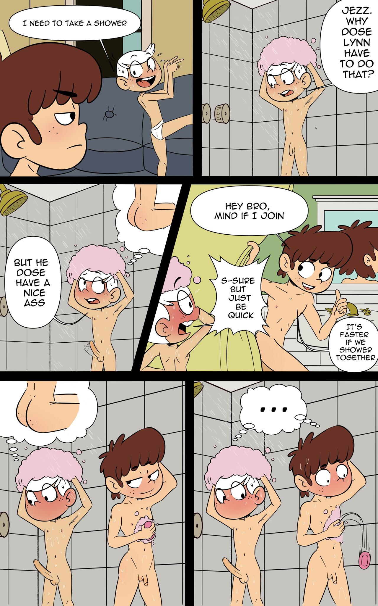 ?Monocromia? The Loud House YAOI comic page 6 full