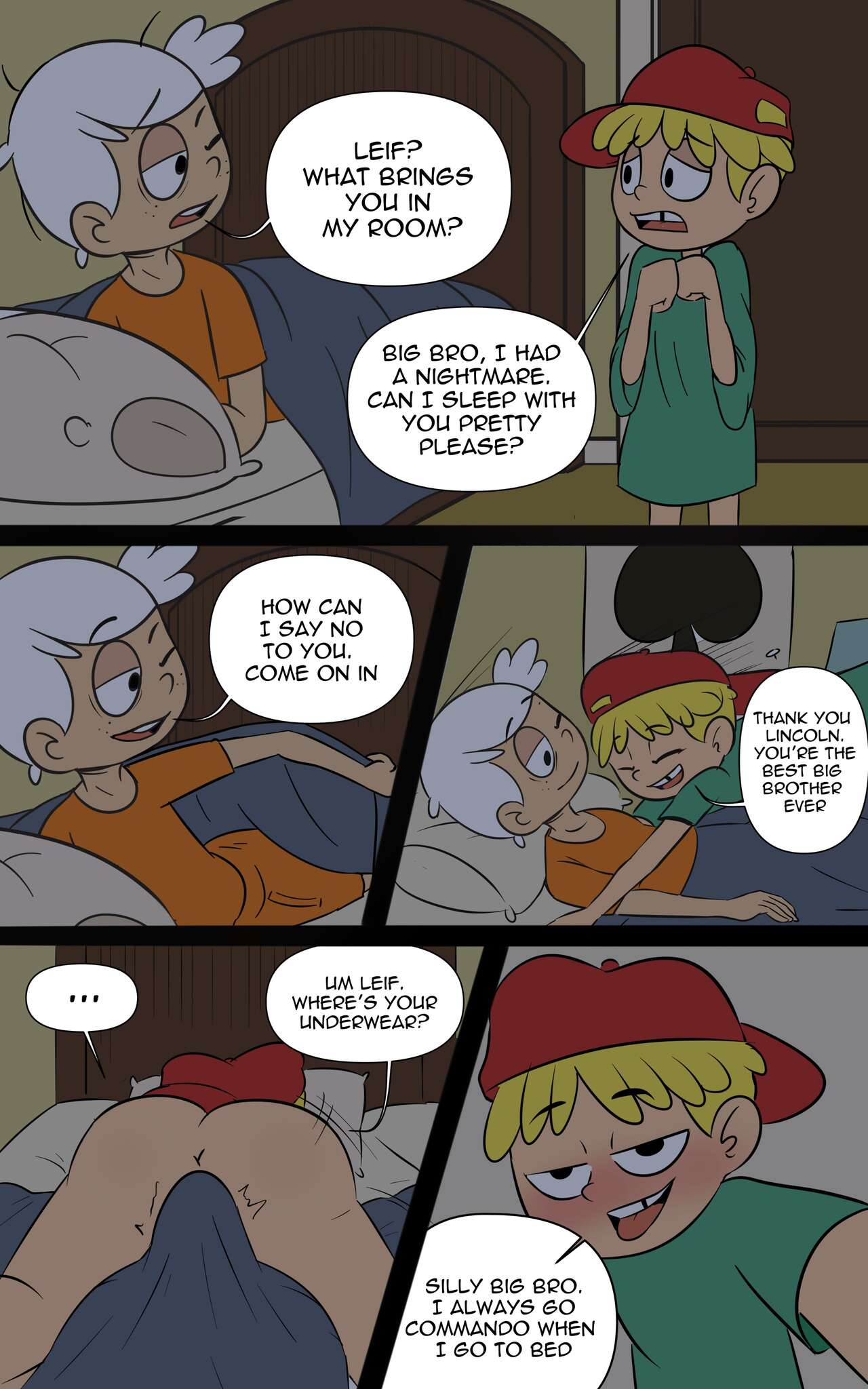 ?Monocromia? The Loud House YAOI comic page 9 full
