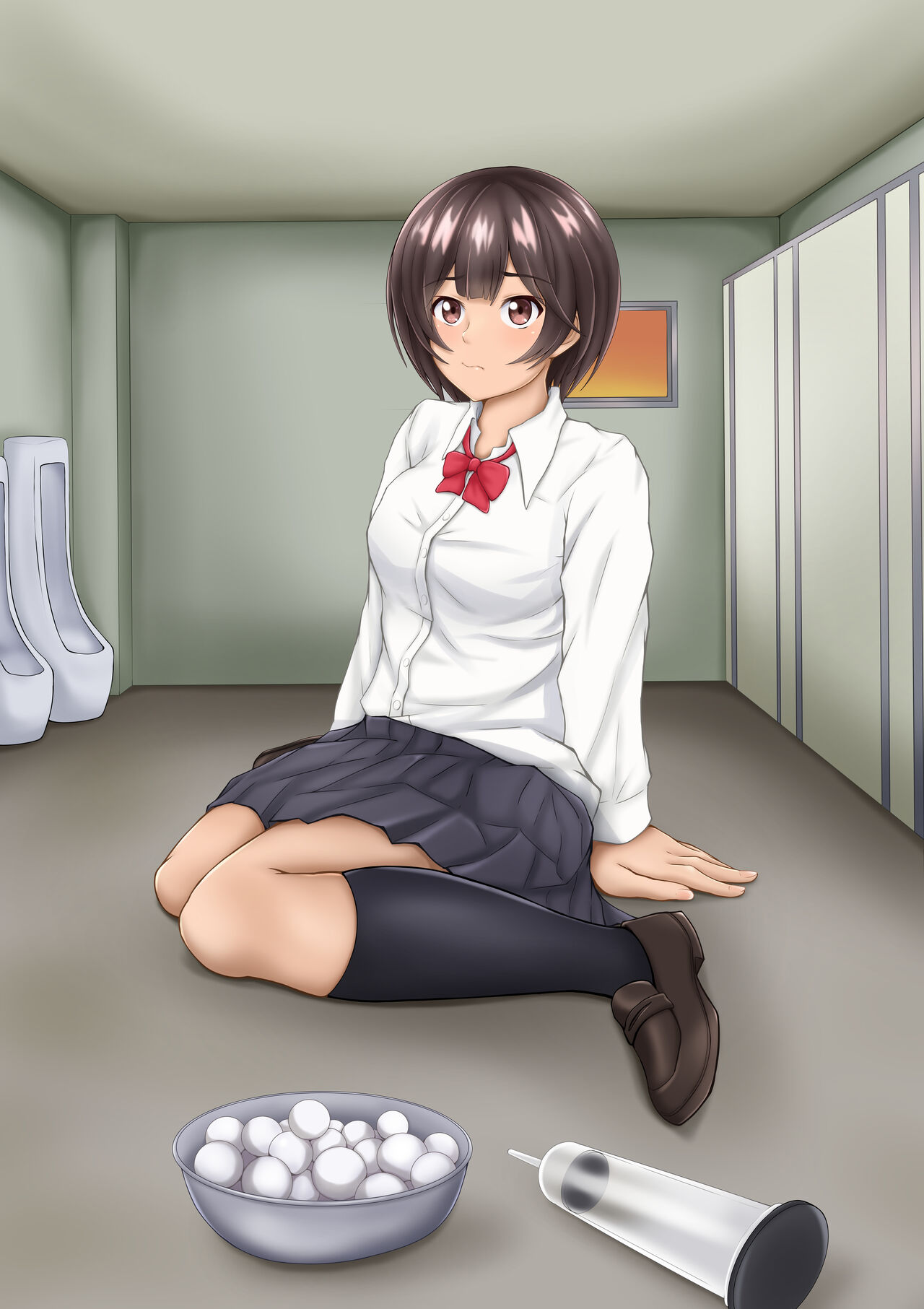 Excretion Play In The Men's Toilet page 2 full