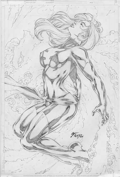 Super Hero Sketches 2 page 8 full