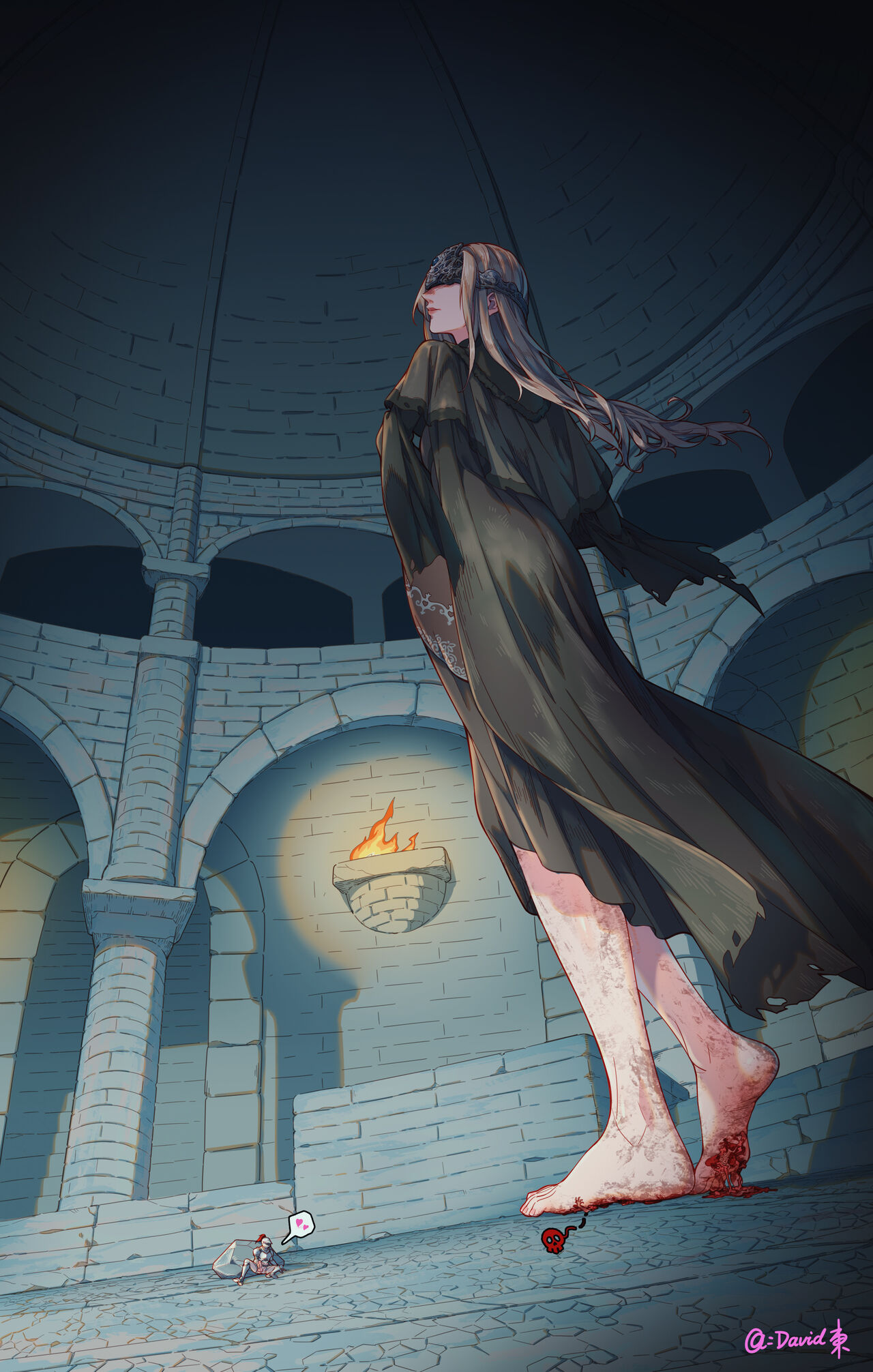 - 黑魂篝火旁的倩影 page 7 full