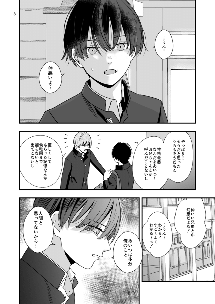 Boku shika Shiranai Nii no Kao page 8 full