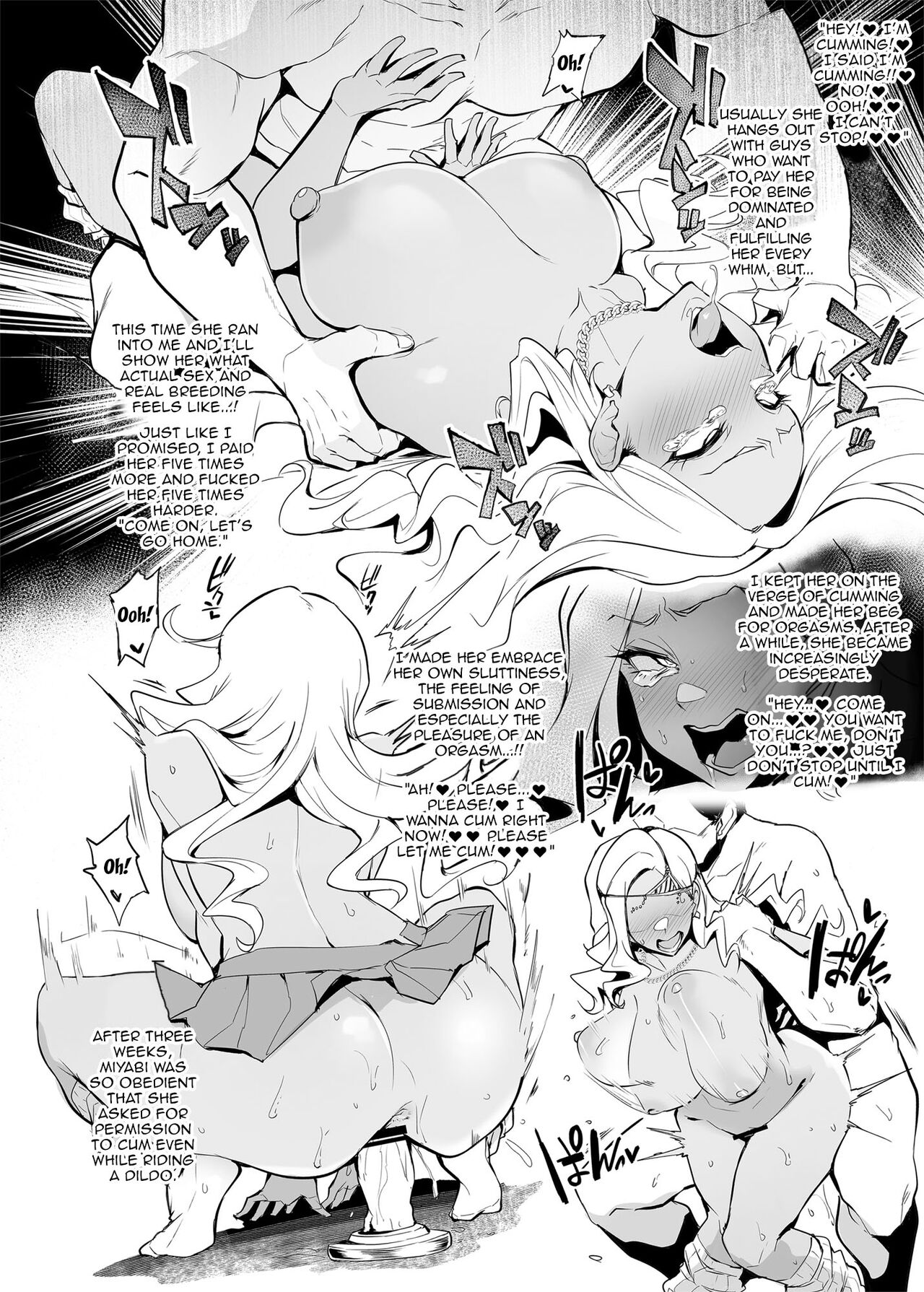 Mesu-domo no 4 Page Choukyou Kirokushuu 2 | 4 Bitches, 4 Page Training Records 2 page 3 full