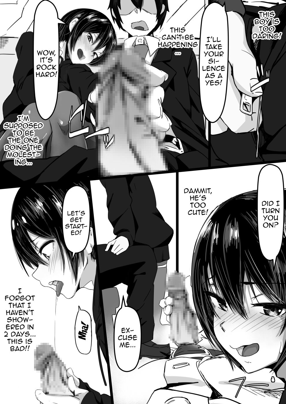 Jaa, Shabutte Ii desu ka? | Can I Suck You Off, Then? page 6 full