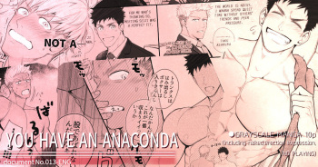Kimi wa Anaconda | YOU HAVE AN ANACONDA cover