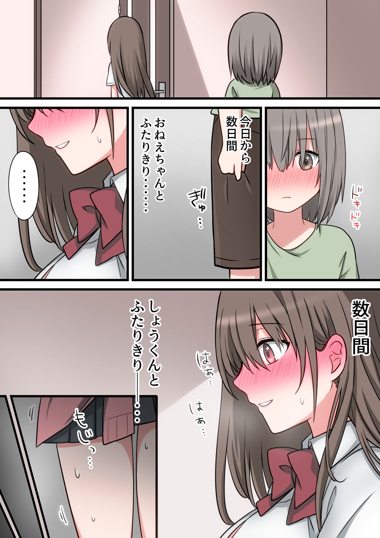 Seiyoku Tsuyome na Onee-chan to Icha Love Orusuban Ecchi! page 6 full