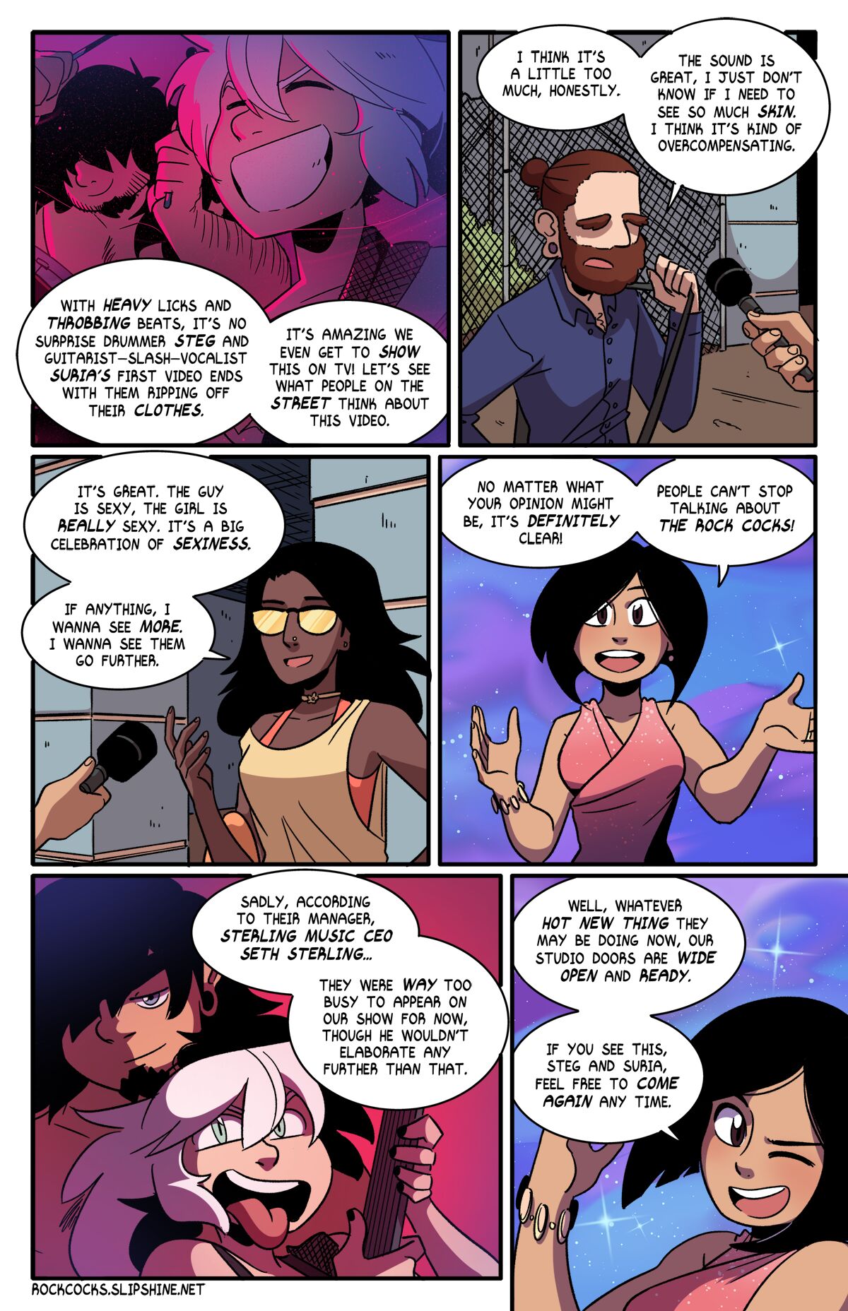 The Rock Cocks - Track 11: Cock Blocked page 2 full