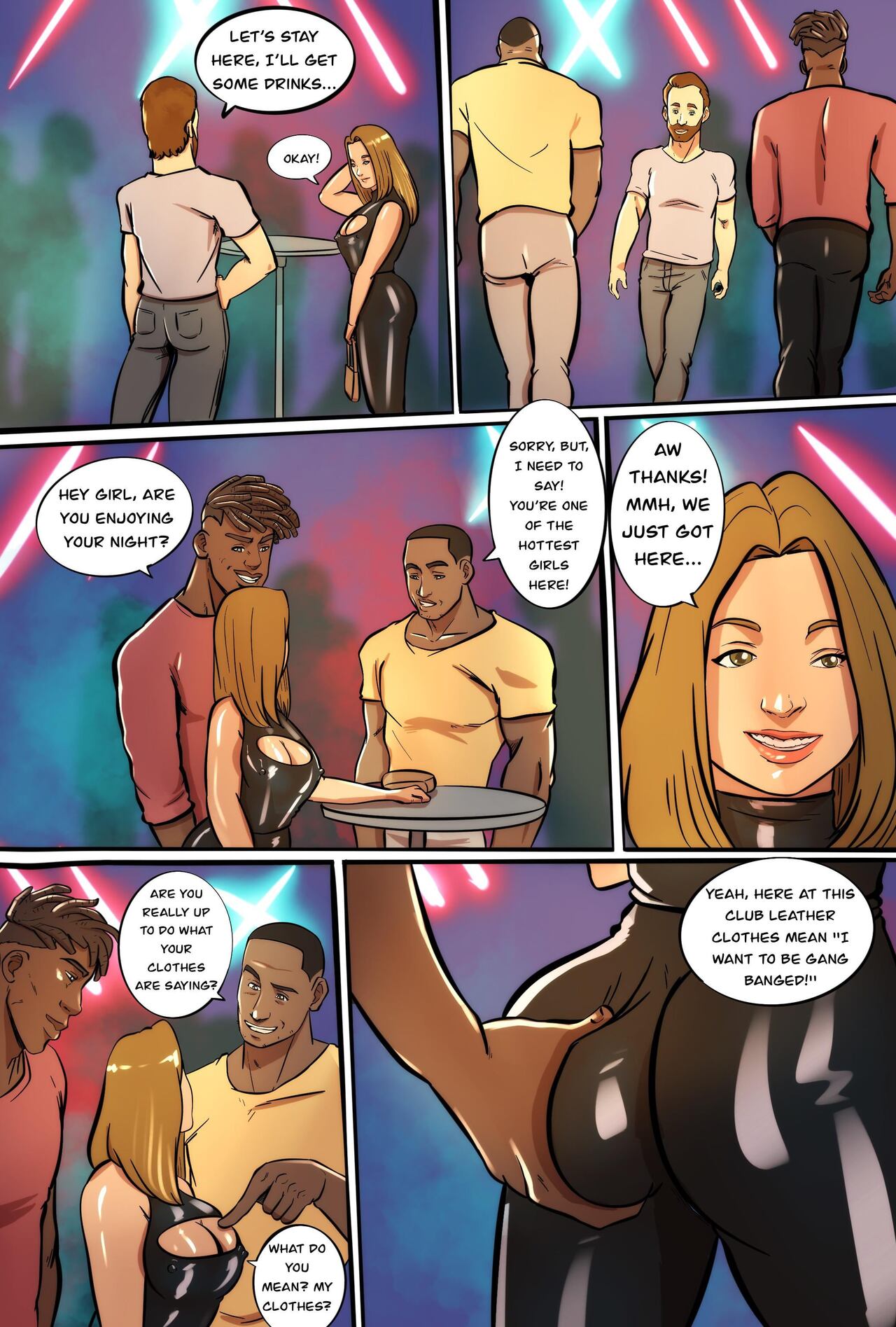 Crystal: Banged at the Club page 3 full