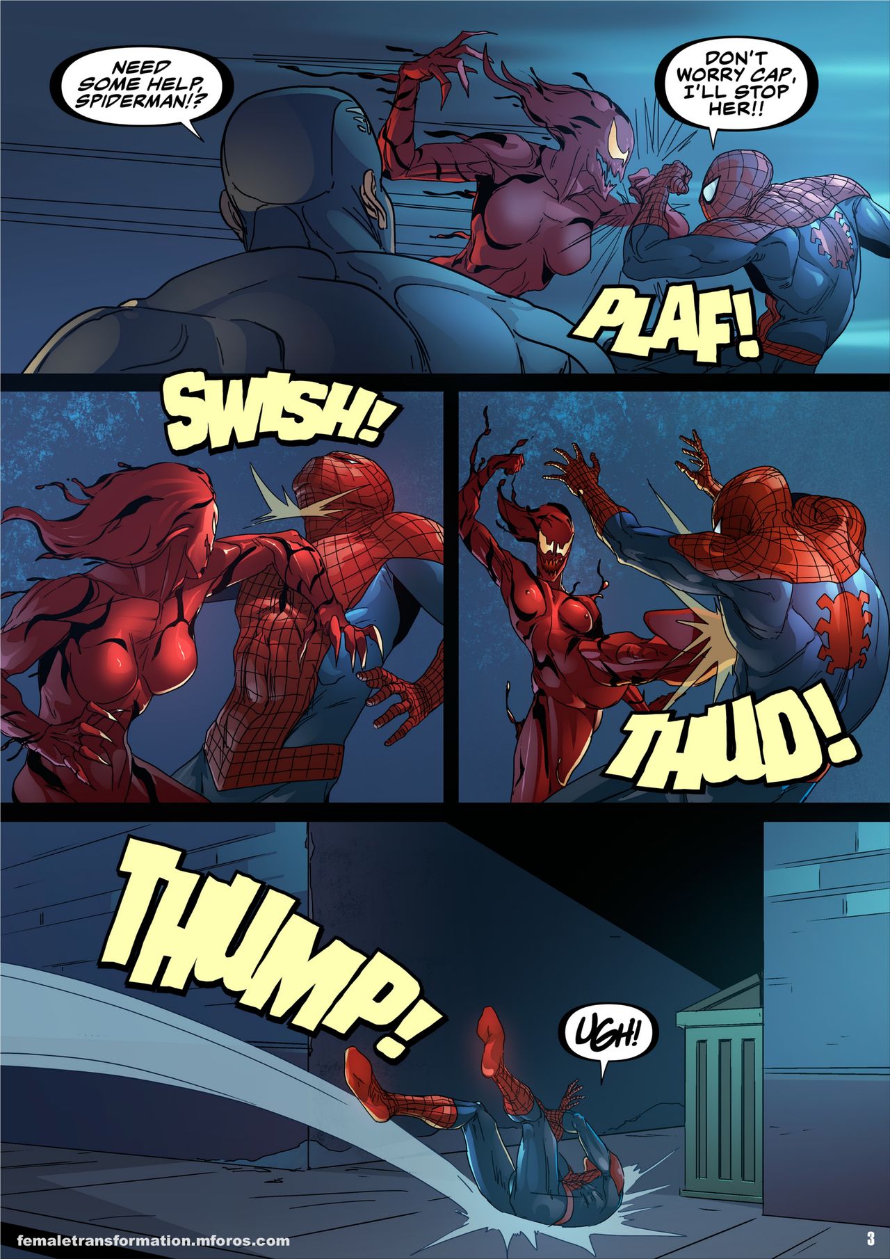 Symbiote Queen 1 page 4 full