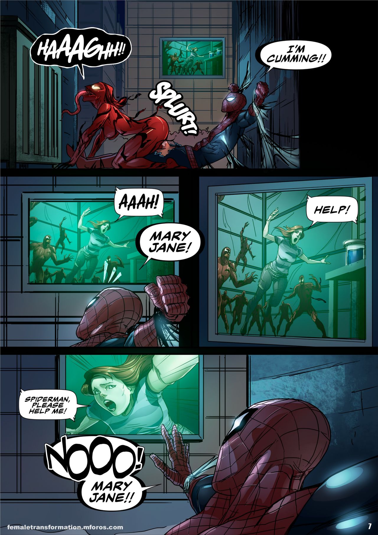 Symbiote Queen 1 page 8 full