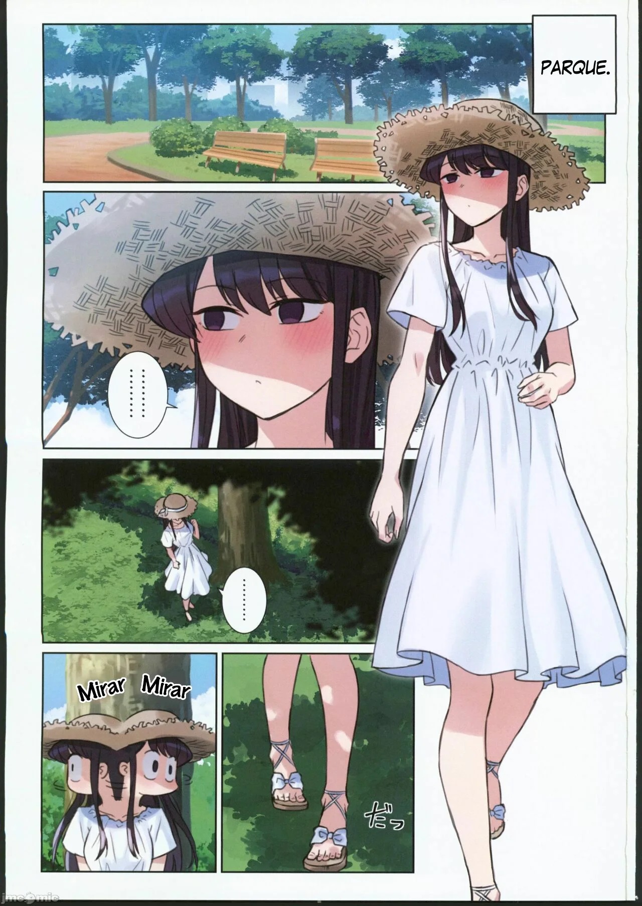 Komi-san wa, H Mousoushou desu. Vol. 2 page 3 full