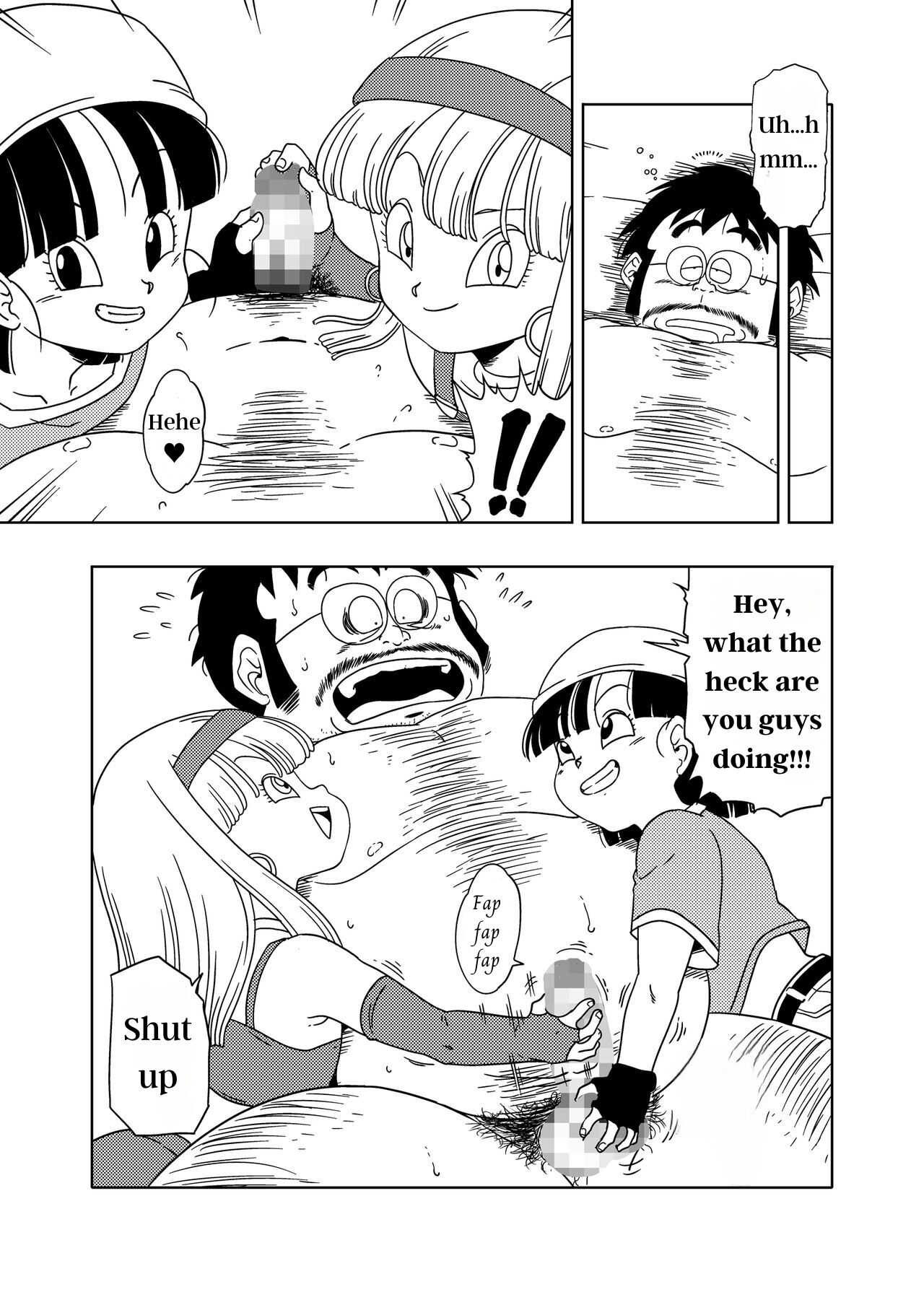 DB-X Ordinary Old Man x Bra &amp; Pan Hen page 8 full