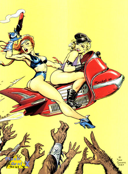 Illustration: Dave Stevens page 5 full