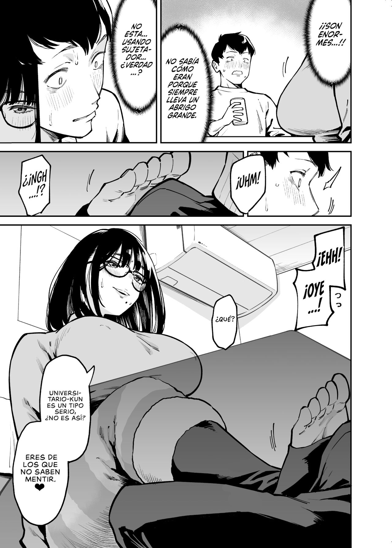 Otonari no Darashina Onee-san ni Nagusamerareru Hanashi | La Historia de como fui Consolado por la Onee-san Descuidada que Vive al lado page 10 full
