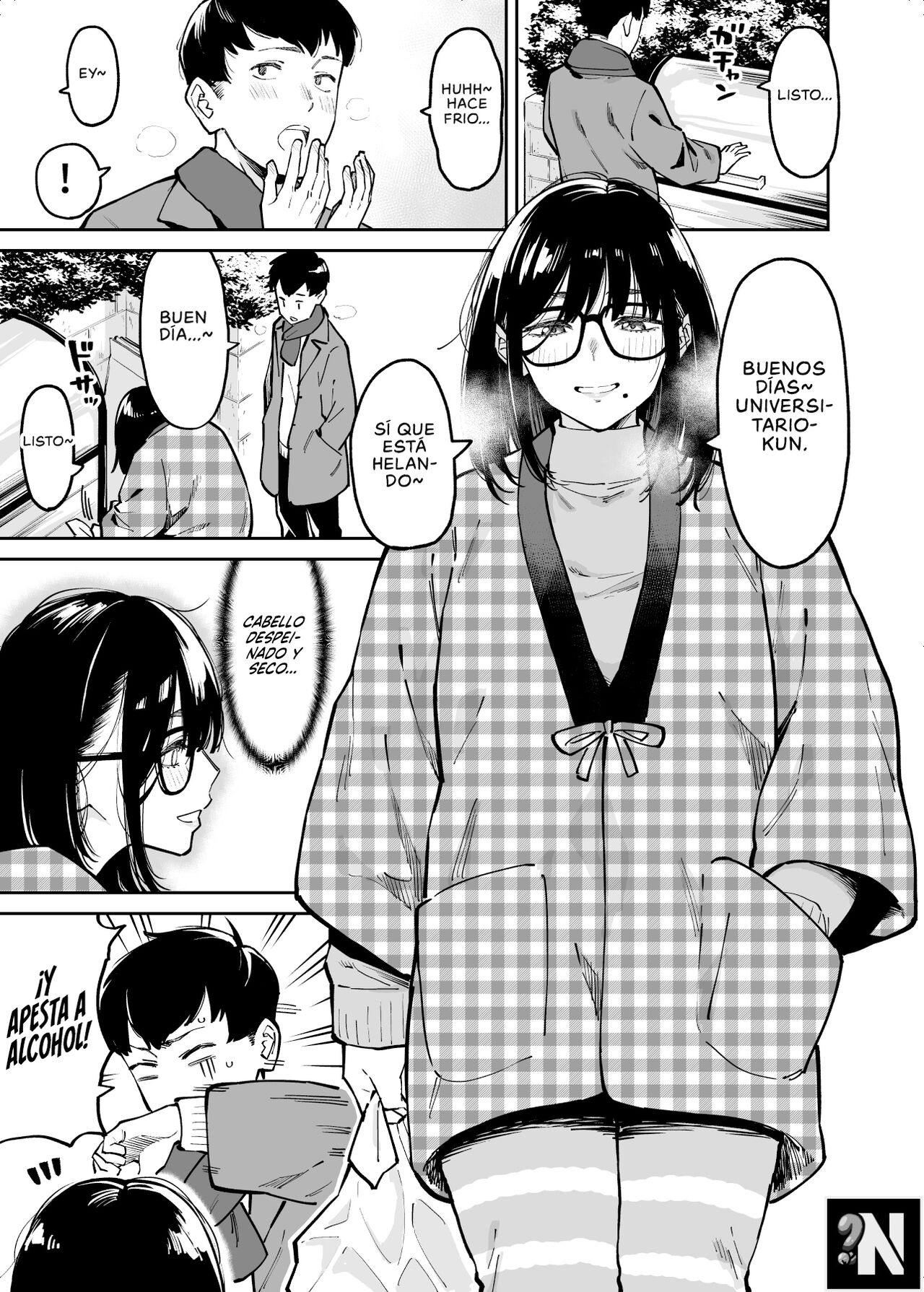 Otonari no Darashina Onee-san ni Nagusamerareru Hanashi | La Historia de como fui Consolado por la Onee-san Descuidada que Vive al lado page 2 full