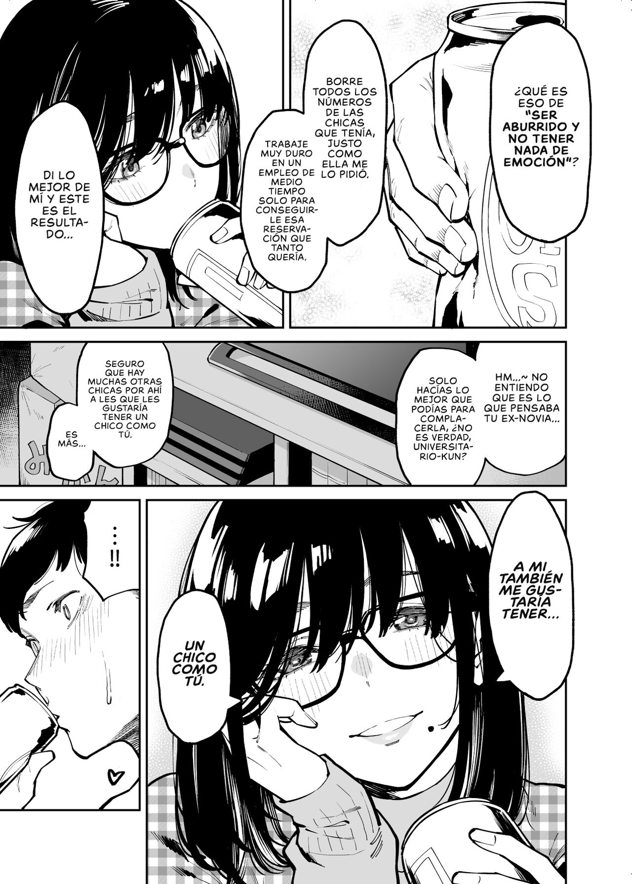 Otonari no Darashina Onee-san ni Nagusamerareru Hanashi | La Historia de como fui Consolado por la Onee-san Descuidada que Vive al lado page 8 full