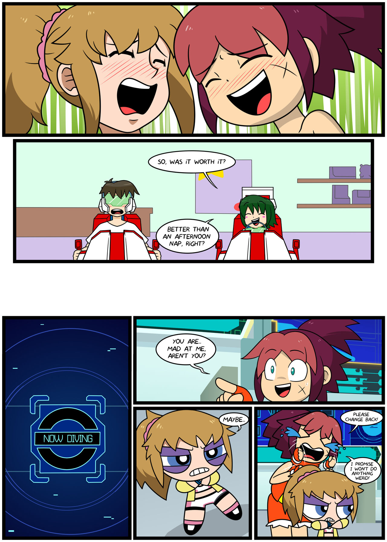 Dive into Unfamiliar Alter Ego page 9 full