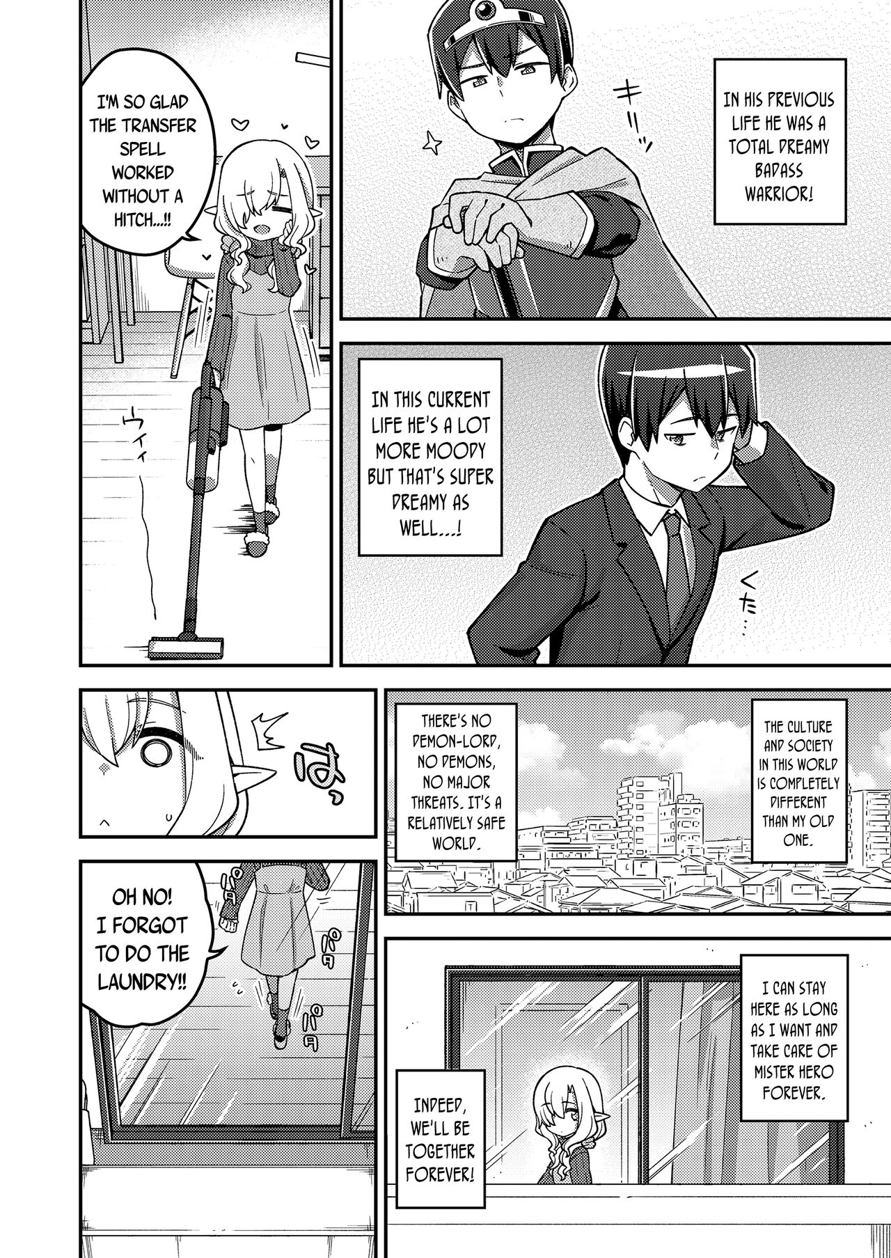 Isekai Oshikake Elf-san | The Stalker Elf From Another World page 8 full