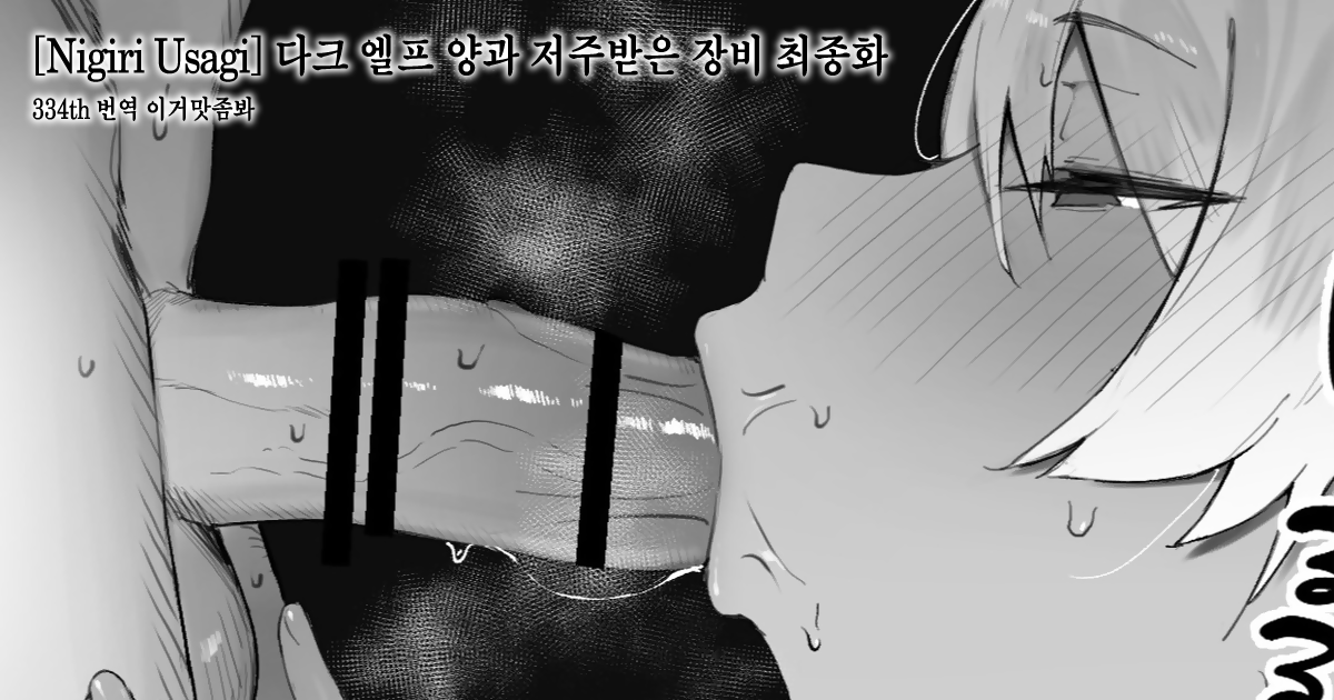 Dark Elf-san to Noroi no Soubi Saishuuwa 다크 엘프 양과 저주받은 장비 최종화 page 1 full