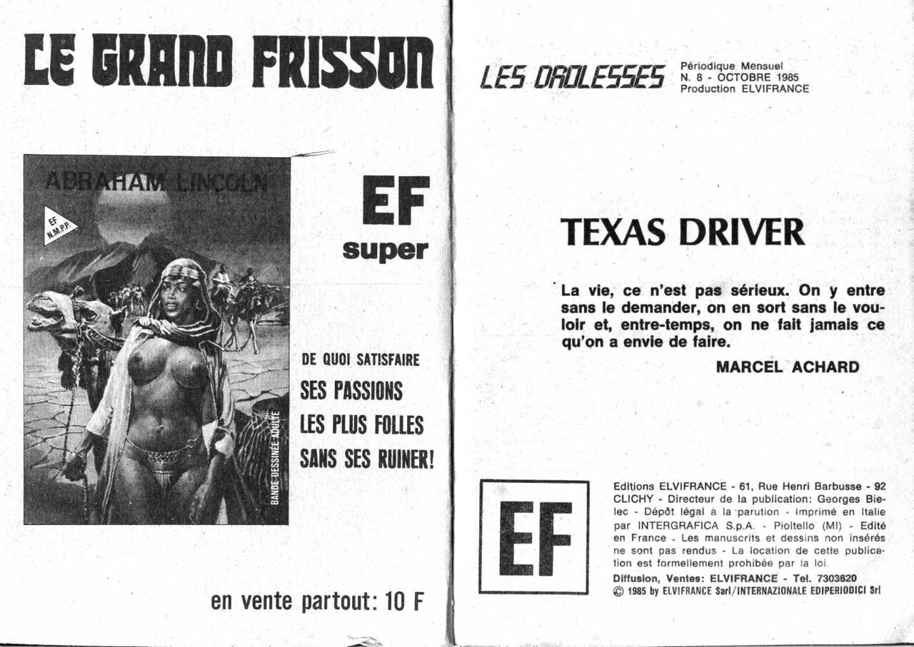 PFA - Les drolesses #08 Texas driver - b L'assassins de pierre page 2 full