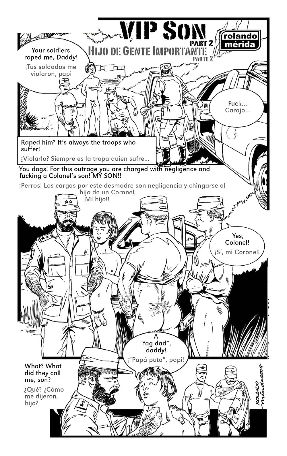 VIP Son 1-2 ~ Hijo De Gente Importante 1-2 page 8 full